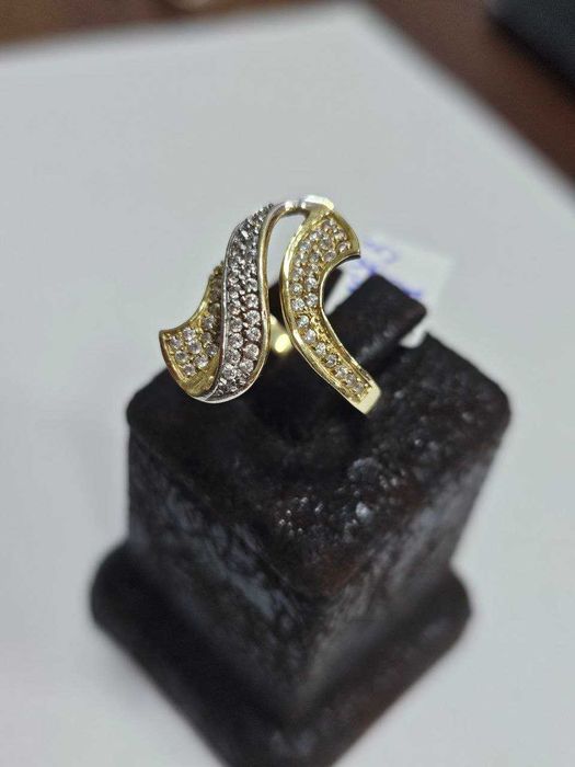 Inel Cu Pietre Aur 14k 4.8gr (ctg)staramanet