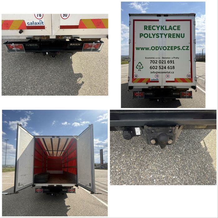 Iveco Daily 50c18 35c 15 17 18 21 50c15 Prelată Cub Frig Lift Dimensiune 5.53 lungime AC CLIMA model 2020 Uși Spate