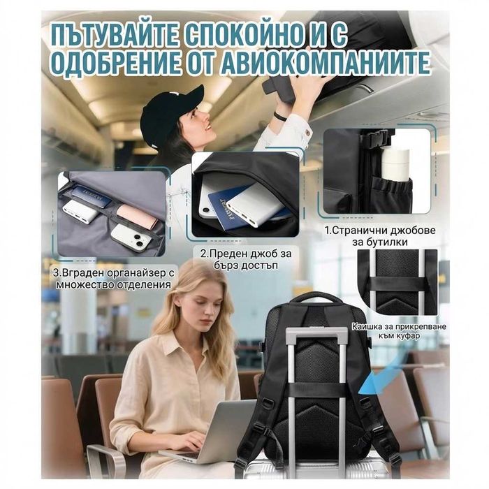 Вакум пътническа раница чанта за багаж за пътуване
