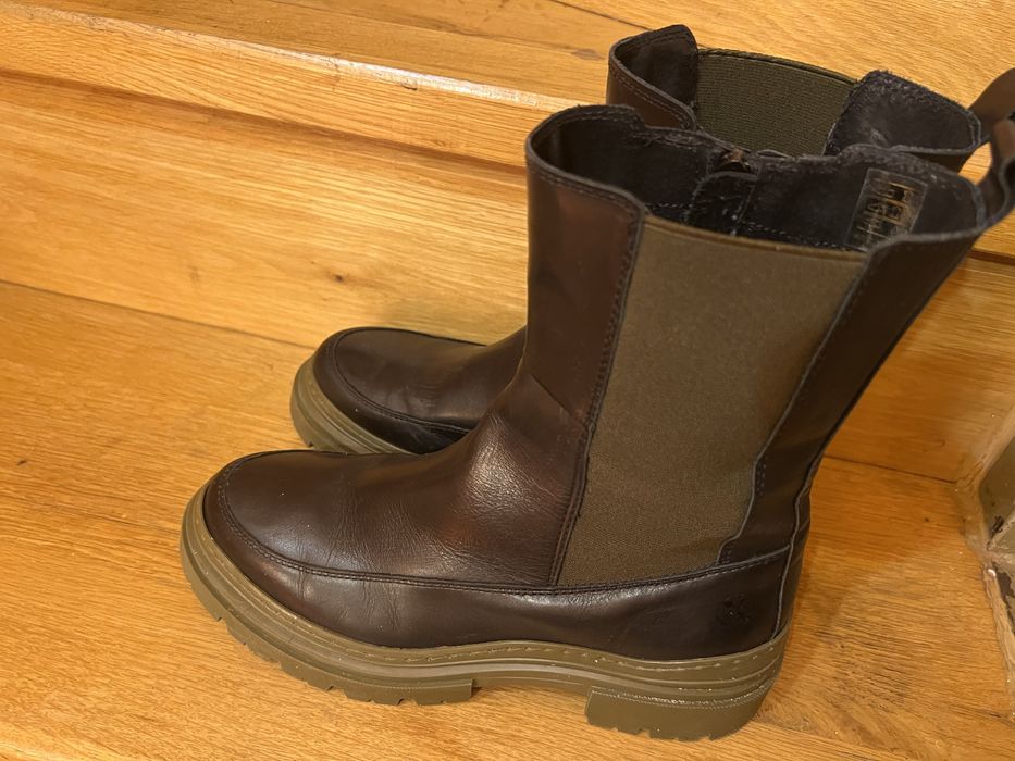 Дамски боти от ЕСТЕСТВЕНА кожа