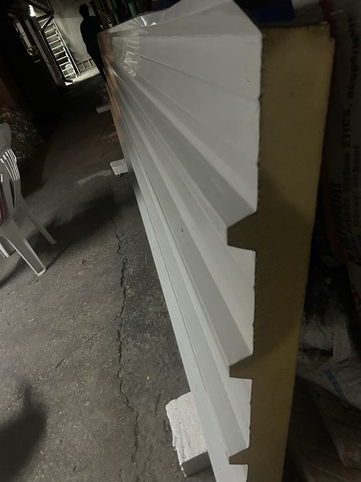 Panou Sandwich acoperis 6,75m lungime pe 1 latime, 80mm grosime