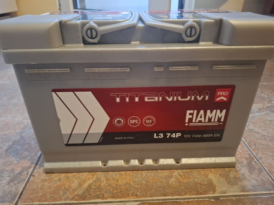 Акумулатор FIAMM Titanium Pro 12v 74Ah 680A