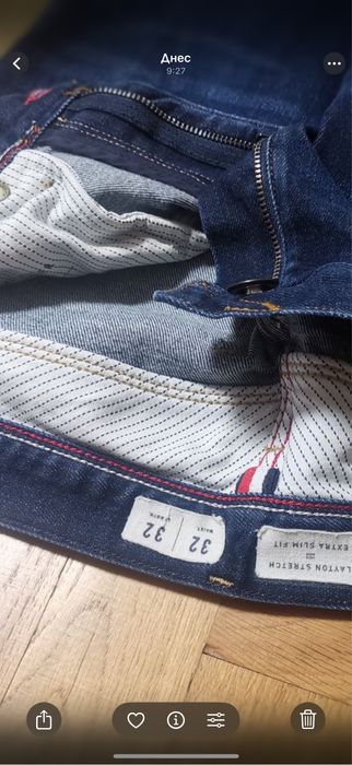Tommy Hilfiger ORIGINAL 32L32W  slim fit мъжки дънки