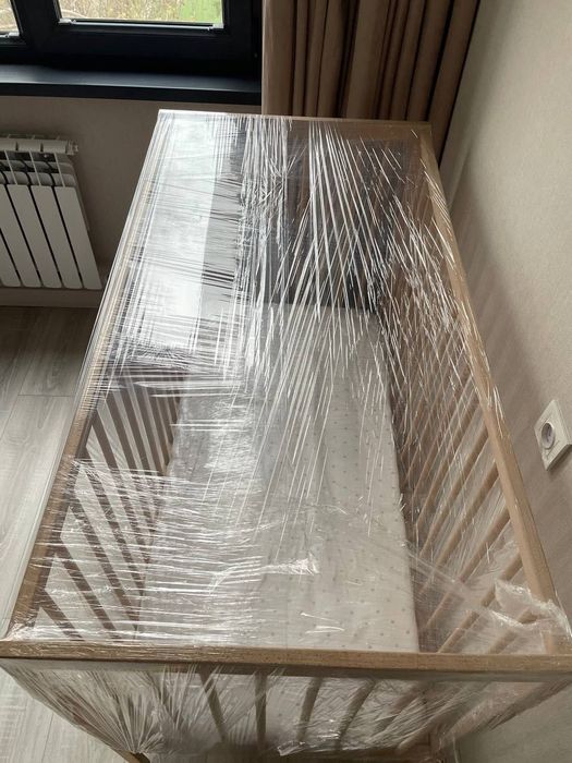 Детская кроватка IKEA с матрасом