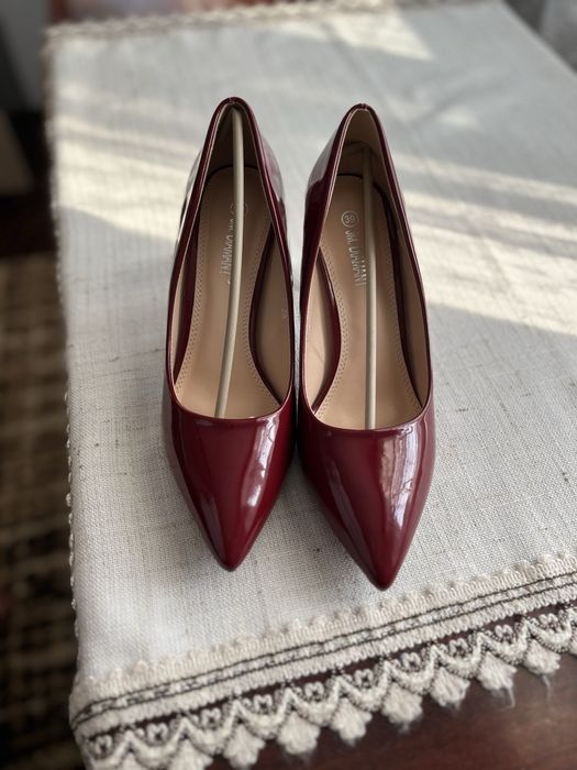 Pantofi Stiletto Rosu marimea 39