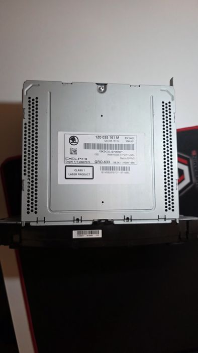 Radio cd player original Skoda Octavia 2 facelift