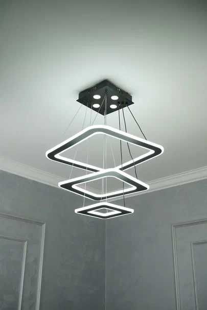 Lyustra LED,balandligi sozlanadigan,uy,ofis,do'kon,zal uchun qandil...