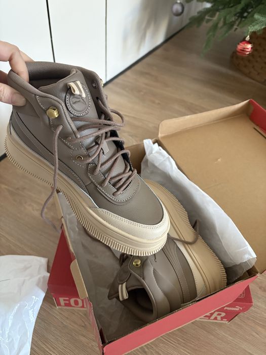 Ботинки кожаные puma