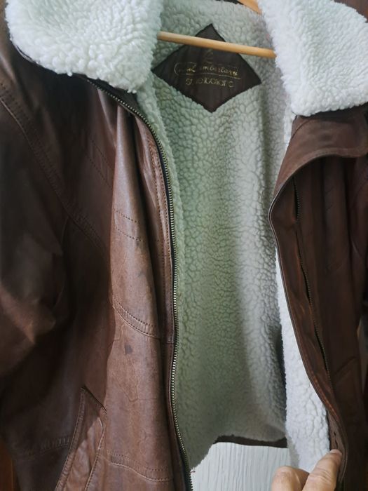 Vind geaca piele imblanita nr 46