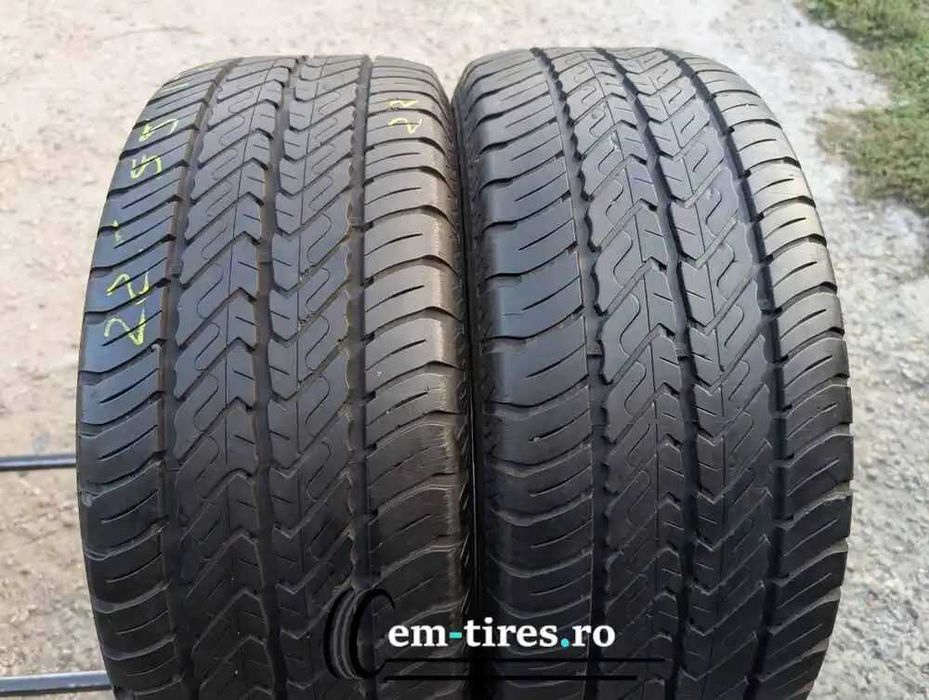 SET 2 Anvelope Vara 225/55 R17C DUNLOP Econodrive 109/107H