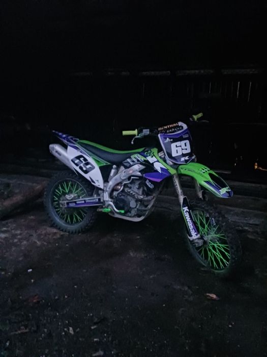 Kawasaki kxf 450 full cross