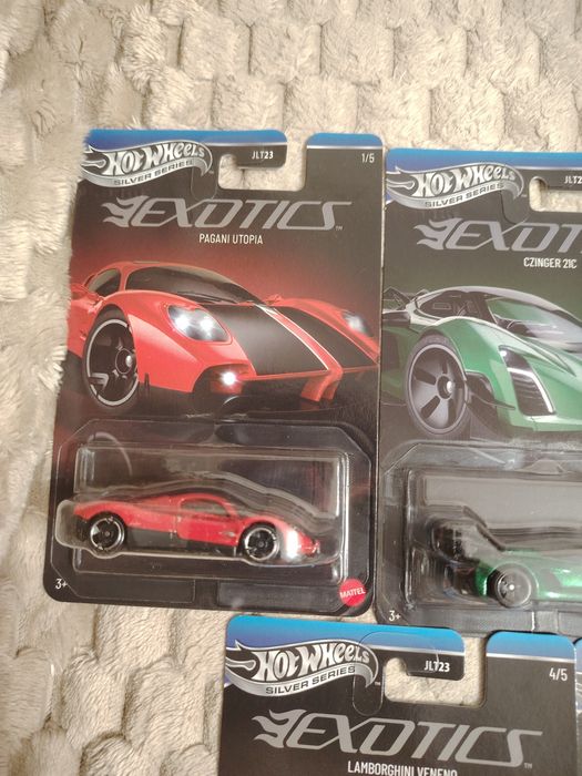 Колички Hot Wheels EXOTICS