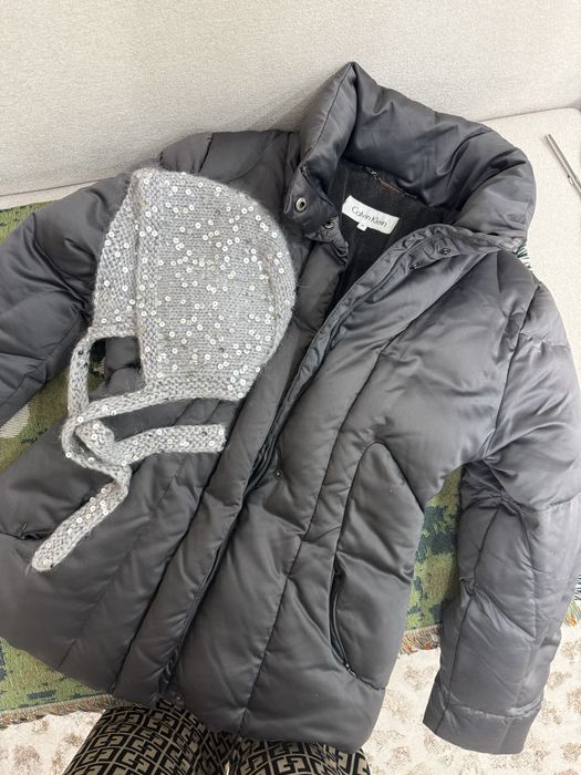 Продам calvin klein куртка и шапка