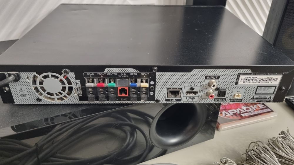 Домашний кинотеатр blu-ray проигрыватель LG