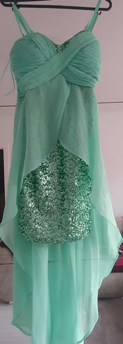 Rochita eleganta cu paiete si voal, marimea S