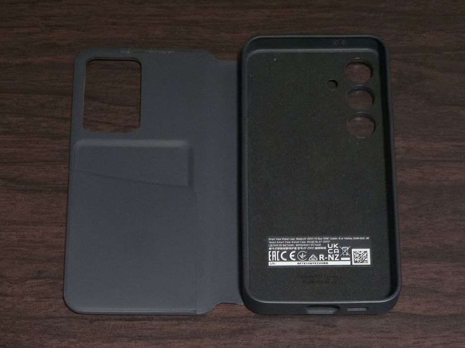 Husa flip activa originala Samsung Smart View Wallet Case S24 S921