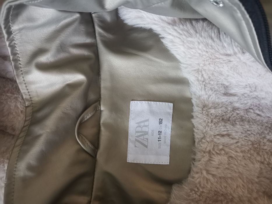 Топло палто Zara за момиче