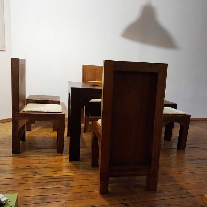 Тик маса столове орех дъб