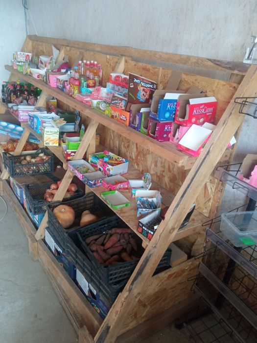 Полка овощи фруктыга