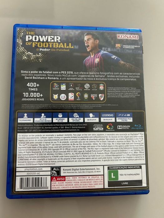 Pes 2021 и Pes 2019