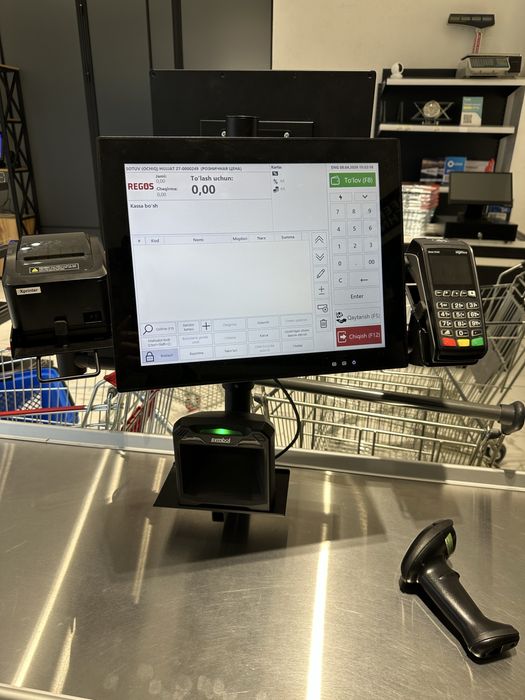Pos monoblok Пос моноблок Core i5 8/128GB Sensor ekran Сенсор экран