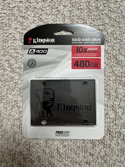 SSD накопитель 480 Gb Kingston A400