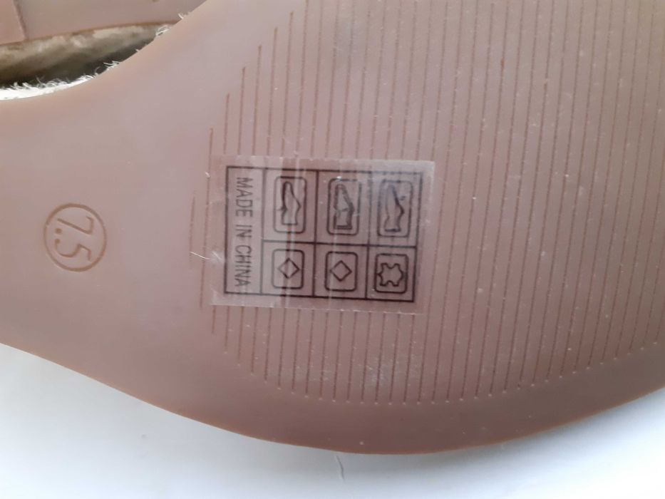 Sandale Piele naturală Steve Madden NOI talpă de cânepă iută împletită