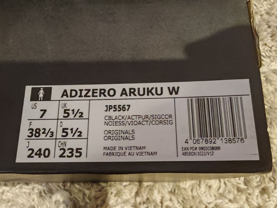 Adidas Adizero Aruku 38 2/3