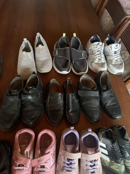 Детская обувь размеры всякие