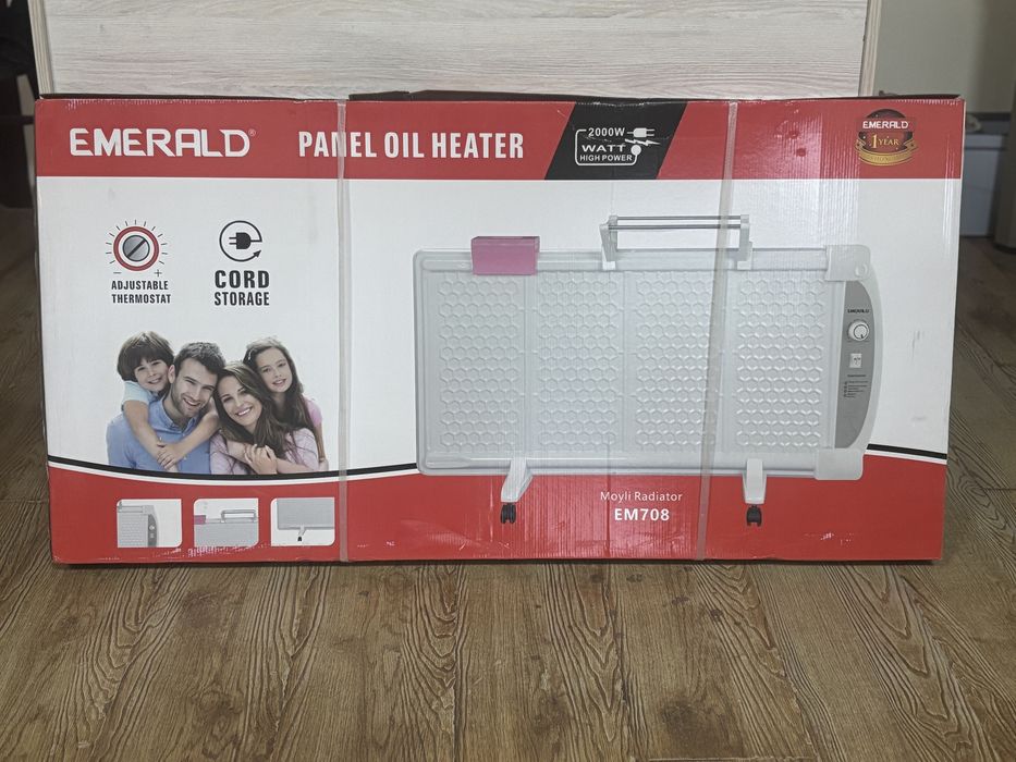Масляный обогреватель EMERALD на 30кв.м /оптом/розницу +доставка
