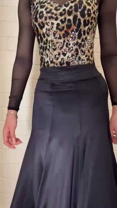 Комбинирана рокля за спортни танци