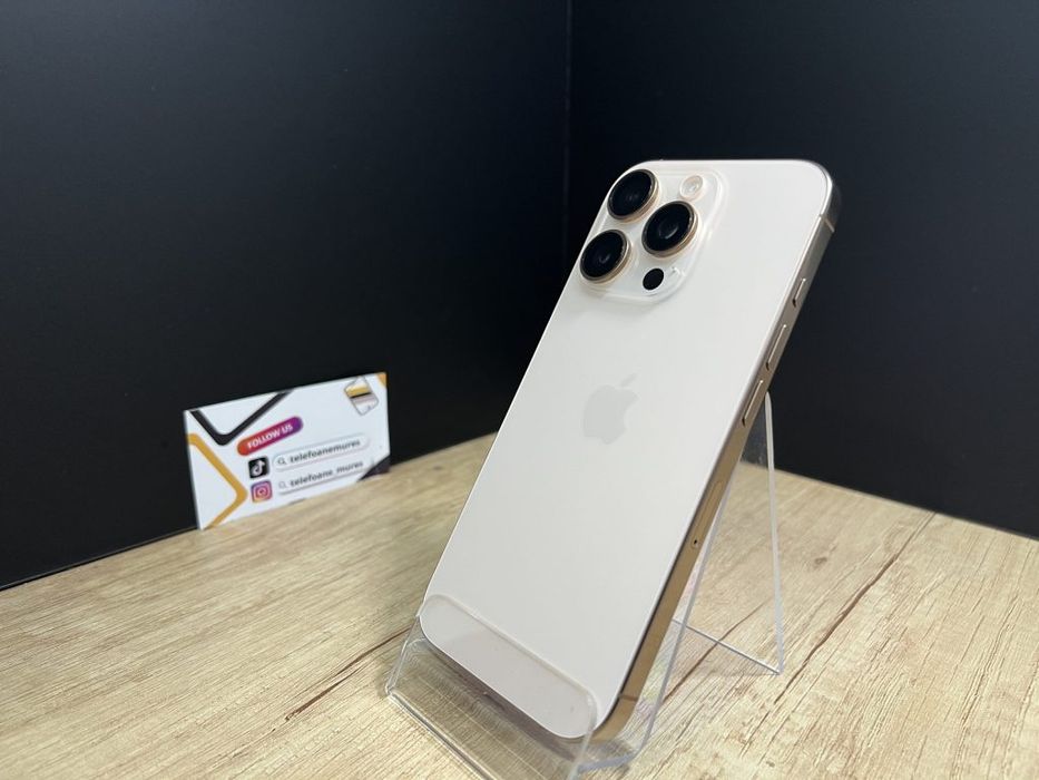 Iphone 16 Pro 256Gb Desert Titanium Second-Hand Foarte Bun 3 ani garan