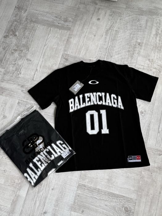 Tricou Balenciaga OFF White Amiri Essentials