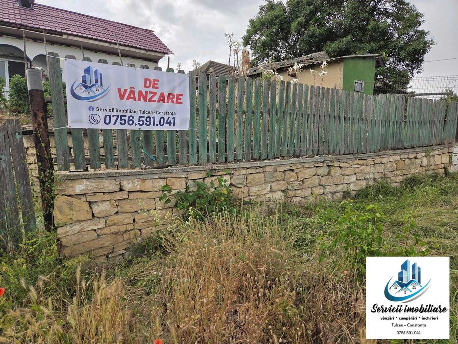 Casă de vânzare cu teren 5.264 mp, Sat. Visterna, Jud Tulcea (7,6 Euro / mp)