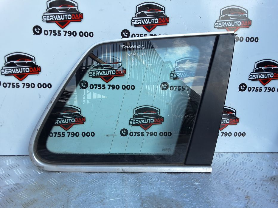 geam fix dreapta spate caroserie volkswagen touareg facelift (2006-201