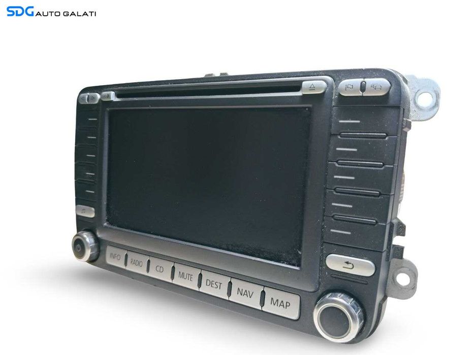 Unitate Radio CD Player Multimedia Navi Navigatie Map Volkswagen Passat B7 2010 - 2015 Cod 1K0035198C [LS0659]