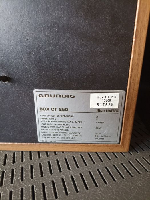 Тонколони grundig