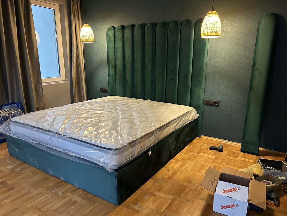 Тапицирана спалня  за матрак 160/200