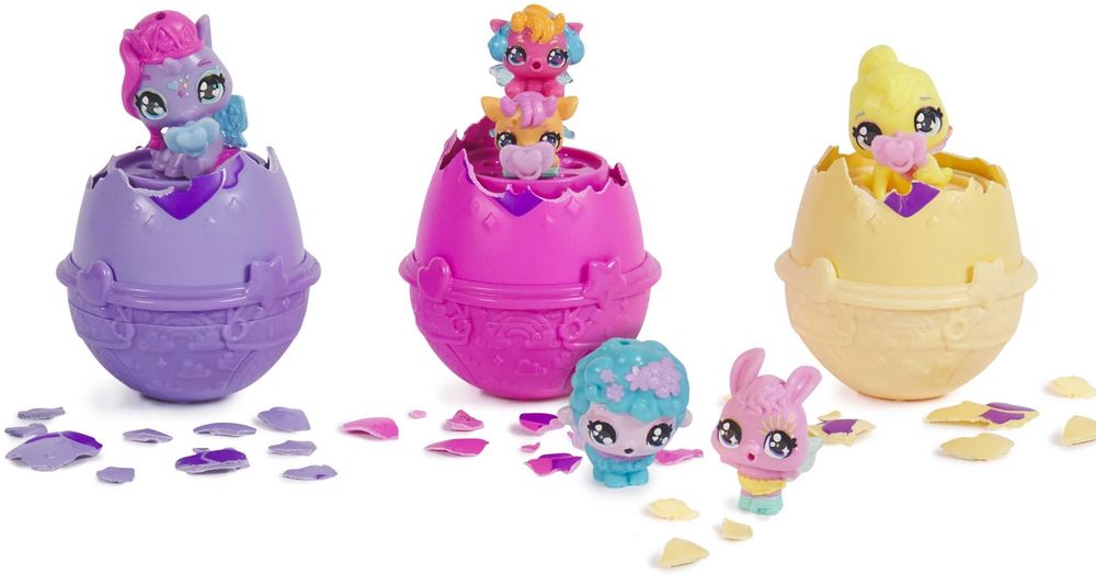 Hatchimals Alive Комплект яйце изненада кошница количка - 3 вида НОВИ