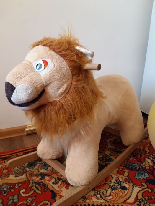 Игрушка Лев качалка большая