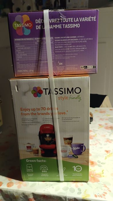 Кафе машина Tassimo нова