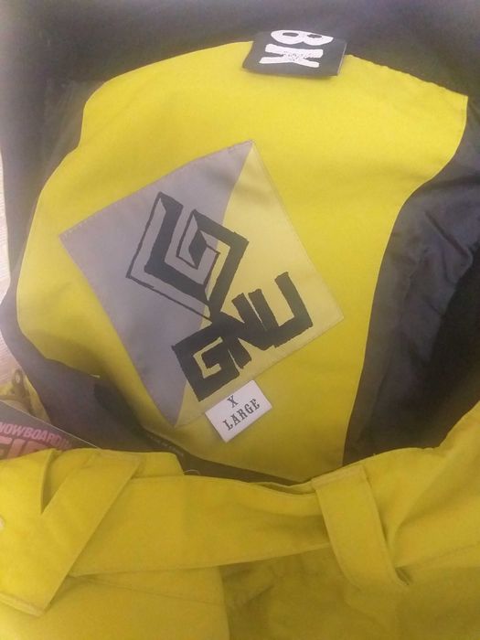 New - Pantaloni snowboard - GNU Dark Gold XL