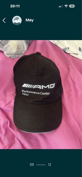 Детска количка от Англия,Mercedes Amg-шапка