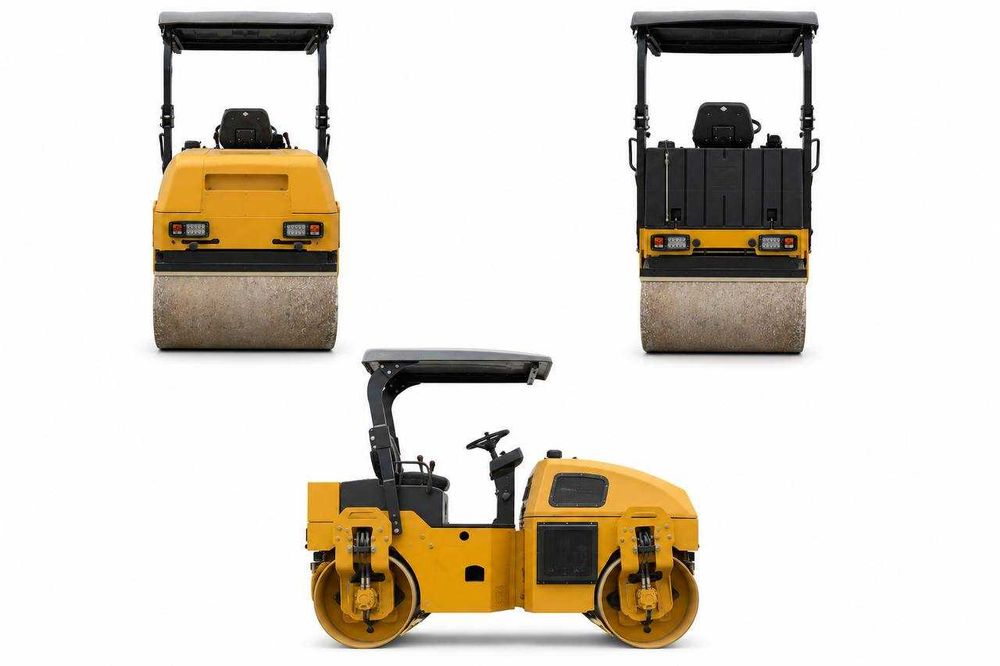 Каток LUTONG LTS204H – 4 tonnalik ikki barabanli katok