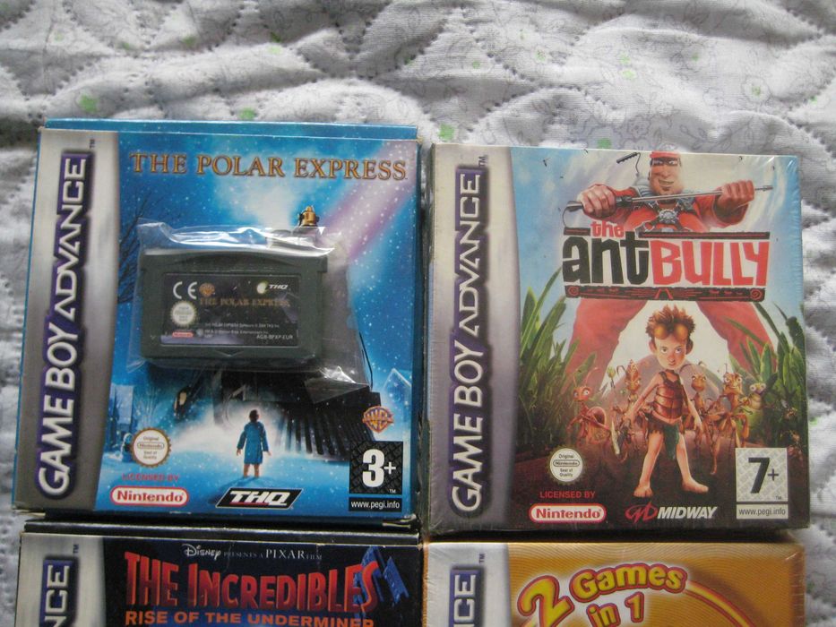 Продавам оригинални игри за Nintendo GBA
