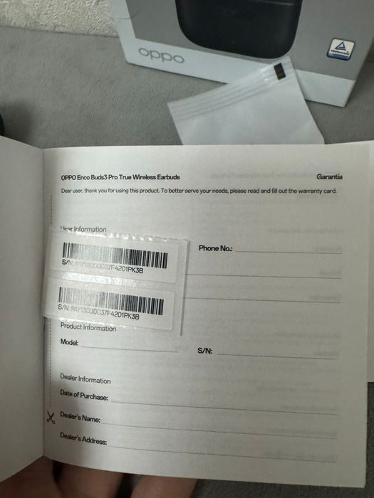 Наушник OPPO Enco Buds3 Pro