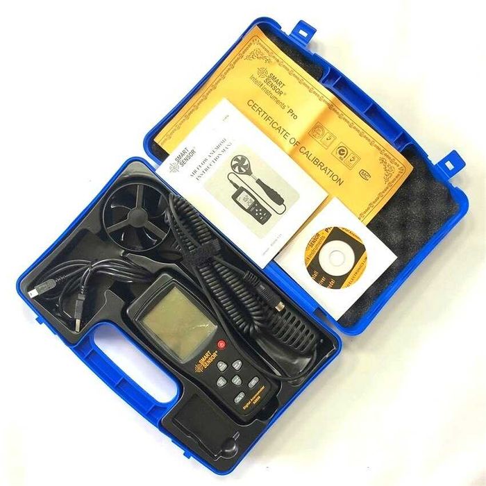 Анемометр электронный AS856-AR856