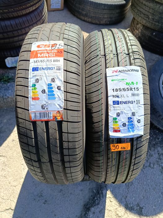 НОВИ ЛЕТНИ -15цола -185/65-1бр.-90лв."NANKANG","CST"-с монтаж и баланс