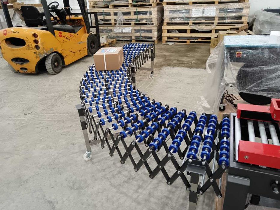 Растяжной роликовый конвейер/Rolikli konveyer/Transparter