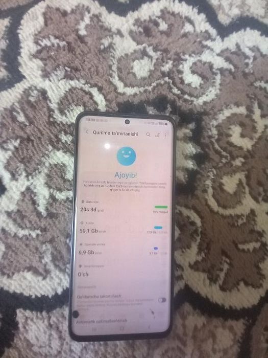 Samsung S 20 ultra sotiladi.